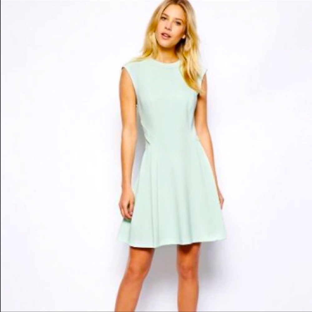 NWT Ted Baker Fit & Flare scuba dress Sz 1 (US 4-6)